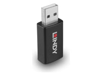 Lindy USB-A auf USB-A Adapter, USB 2.0, Data Blocker