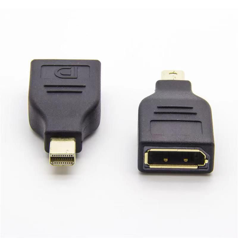 Microconnect Adapter Mini DisplayPort zu DisplayPort – 4K (3840 × 2160), DisplayPort 1.2, Schwarz