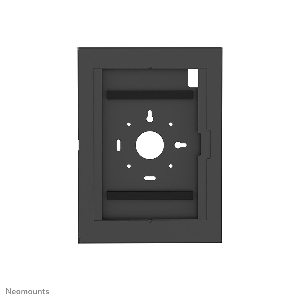Neomounts Tablet-Wandhalterung – für Tablets 12,4–13", abschliessbar, VESA 75×75 – Schwarz