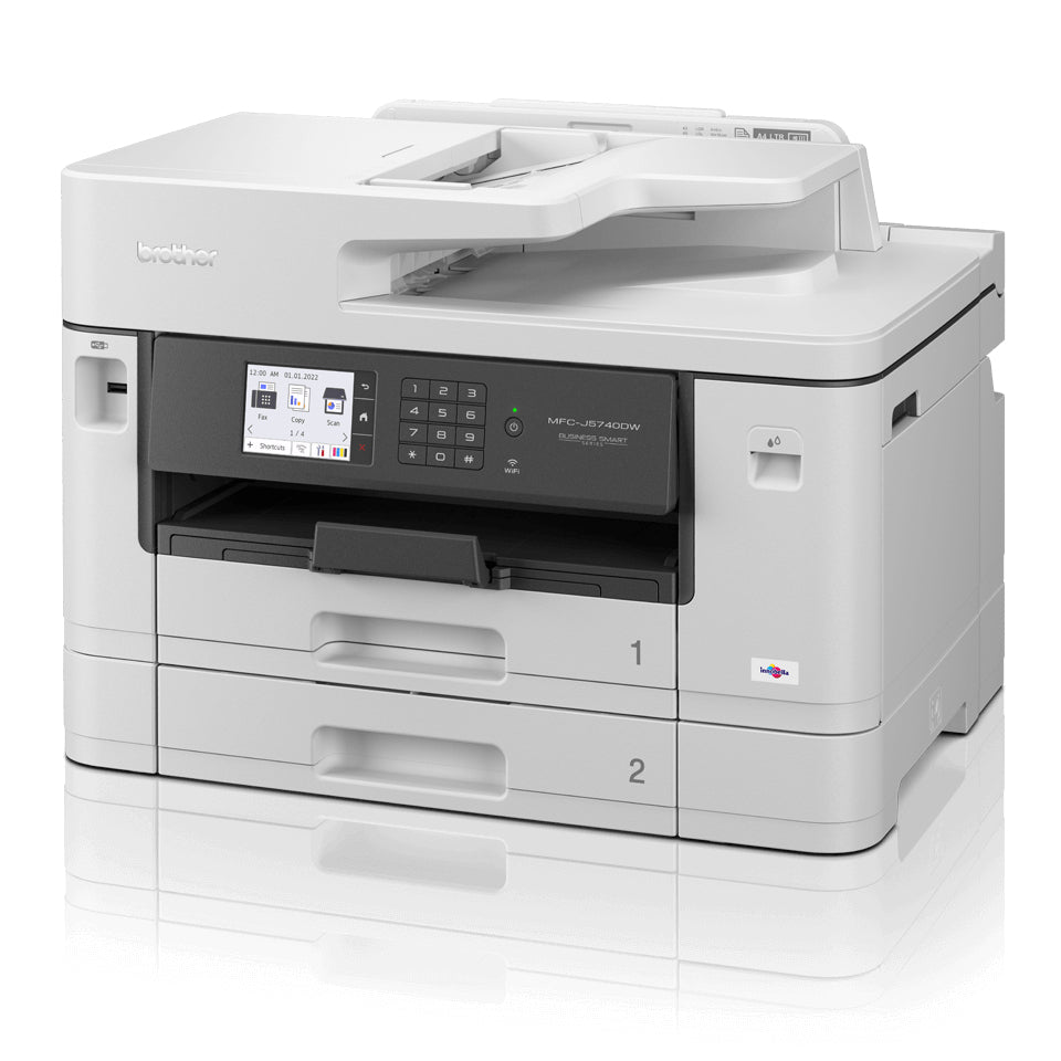 Brother MFC-J5740DW – Farbiges Tintenstrahl-MFP A3, 4-in-1 – USB/LAN/WLAN – Duplex, ADF – 28 S/W-Seiten pro Minute