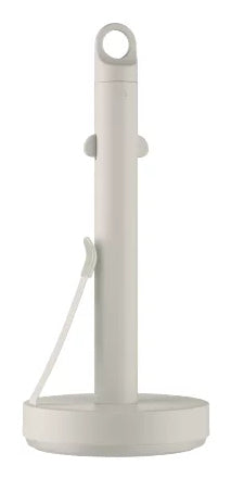 Blomus LOOP – Küchenrollenhalter Edelstahl, Ø 15 × 34 cm, rutschfest, weiss