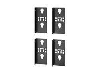 APC ER7PDUBRKTS – PDU-Montagehalter, für APC Easy Rack, 4er-Set, Schwarz