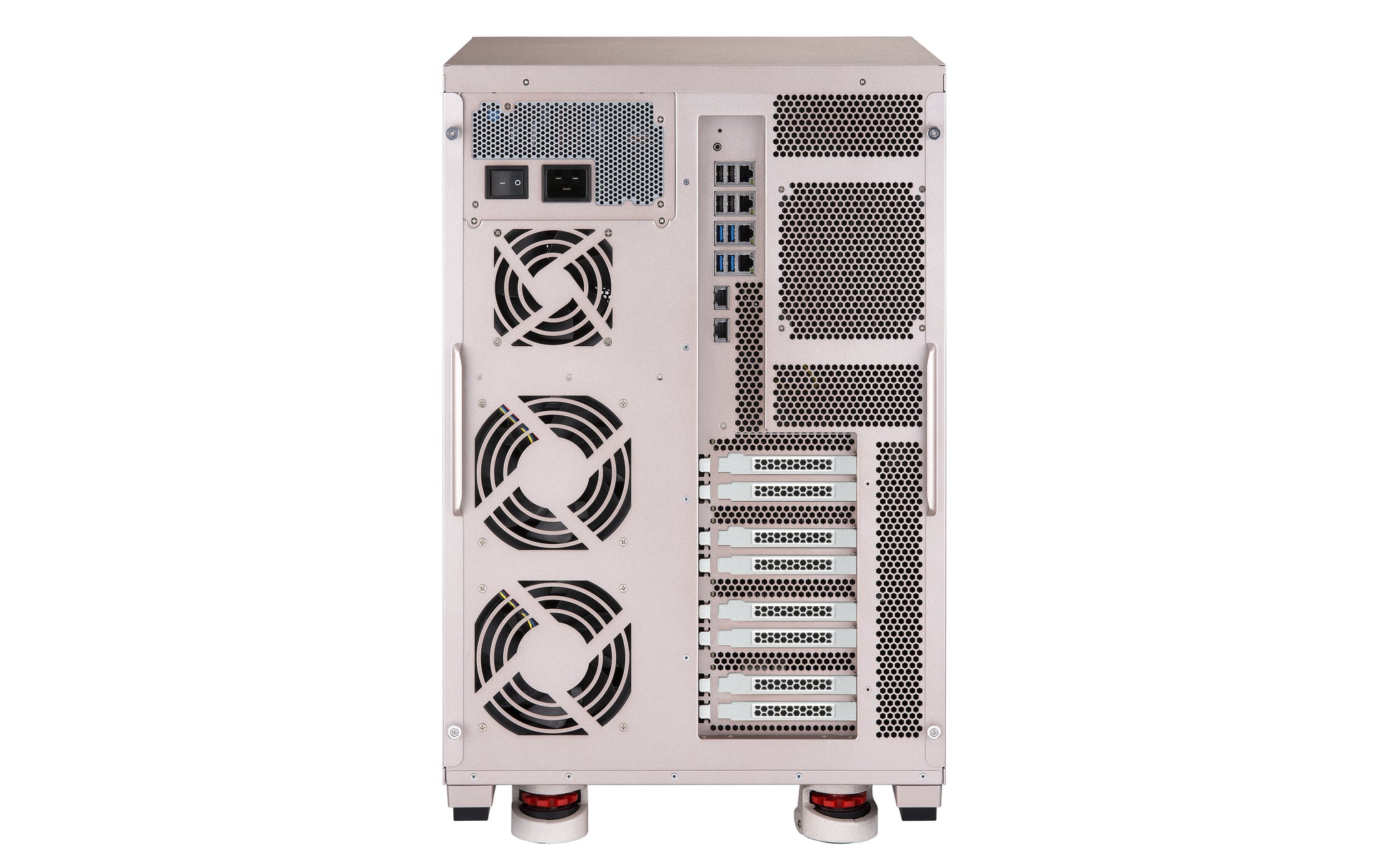 QNAP TS-2888X-W2175-256G Allgemeines Speichergerät – 28-Bay, 256 GB DDR4 ECC, Intel Xeon W-2175 14-Kern 2,5 GHz