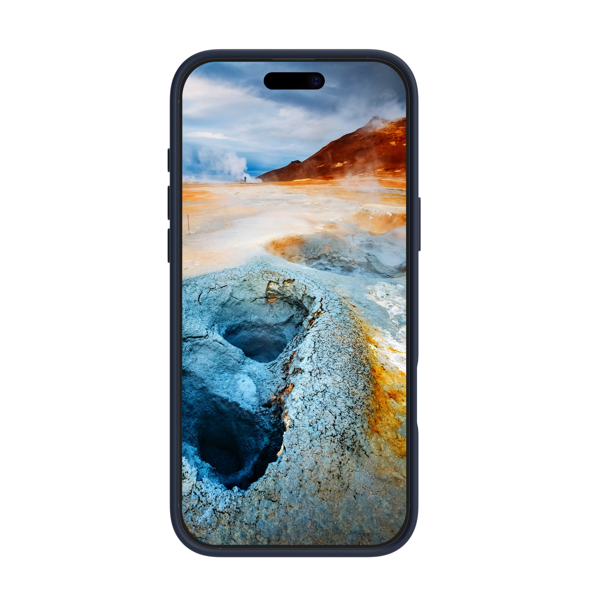 dbramante1928 Iceland Ultra D3O – Backcover – für Apple iPhone 16 Plus – MagSafe, D3O, Blau