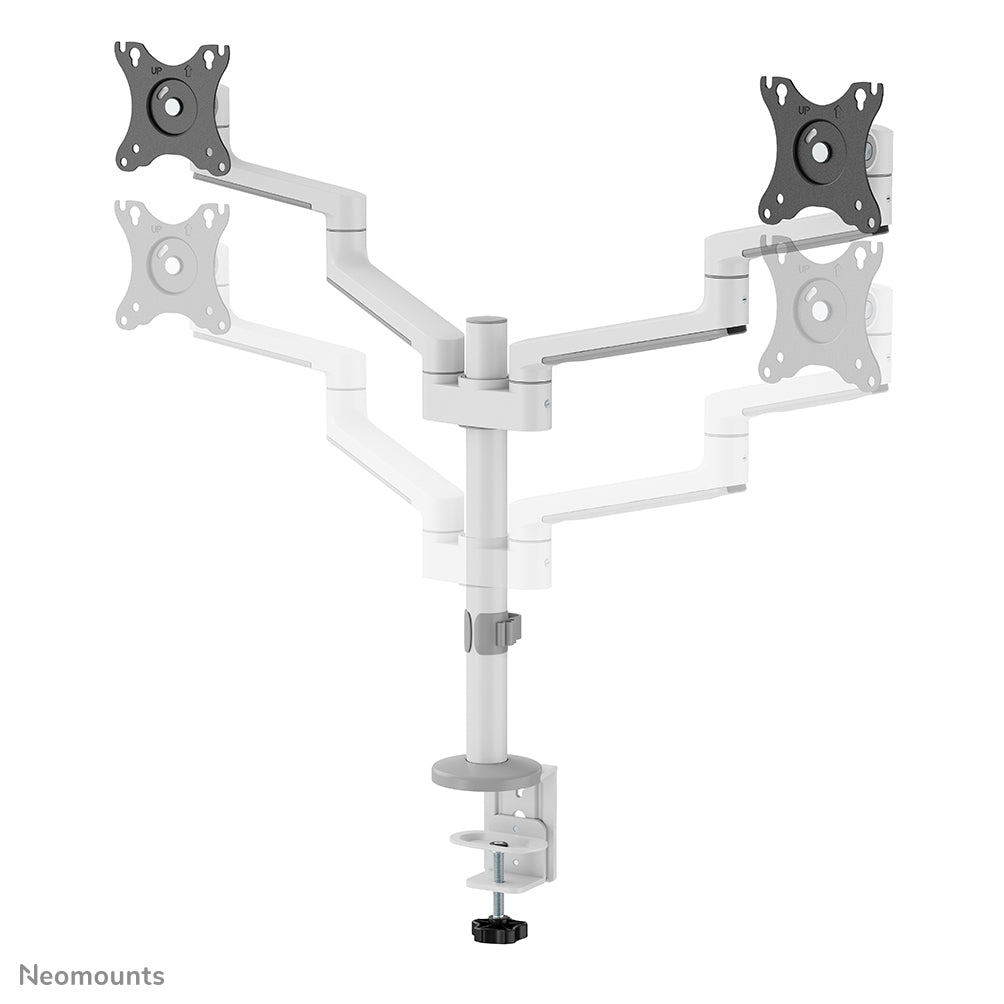 Neomounts Ds60-425Wh2 – Monitorarm – bis 27", Neigen/Schwenken, Drehen, Weiss