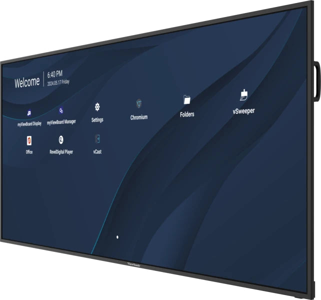 Viewsonic CDE105UW – Public Display, 105" 5120 × 2160, 500 cd/m², OPS-Slot