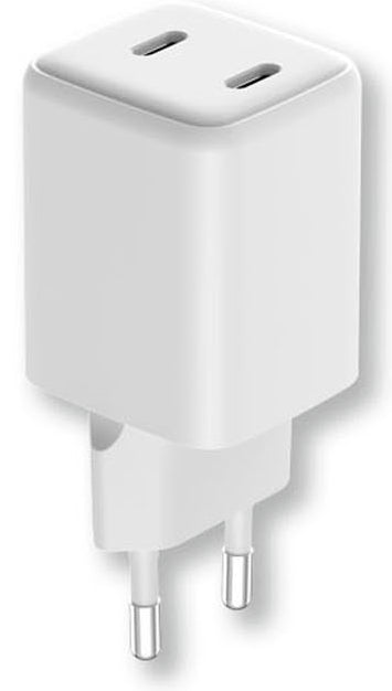 LMP Ladegerät – 35 W, 2× USB-C, PD, QC – für iPhone, iPad
