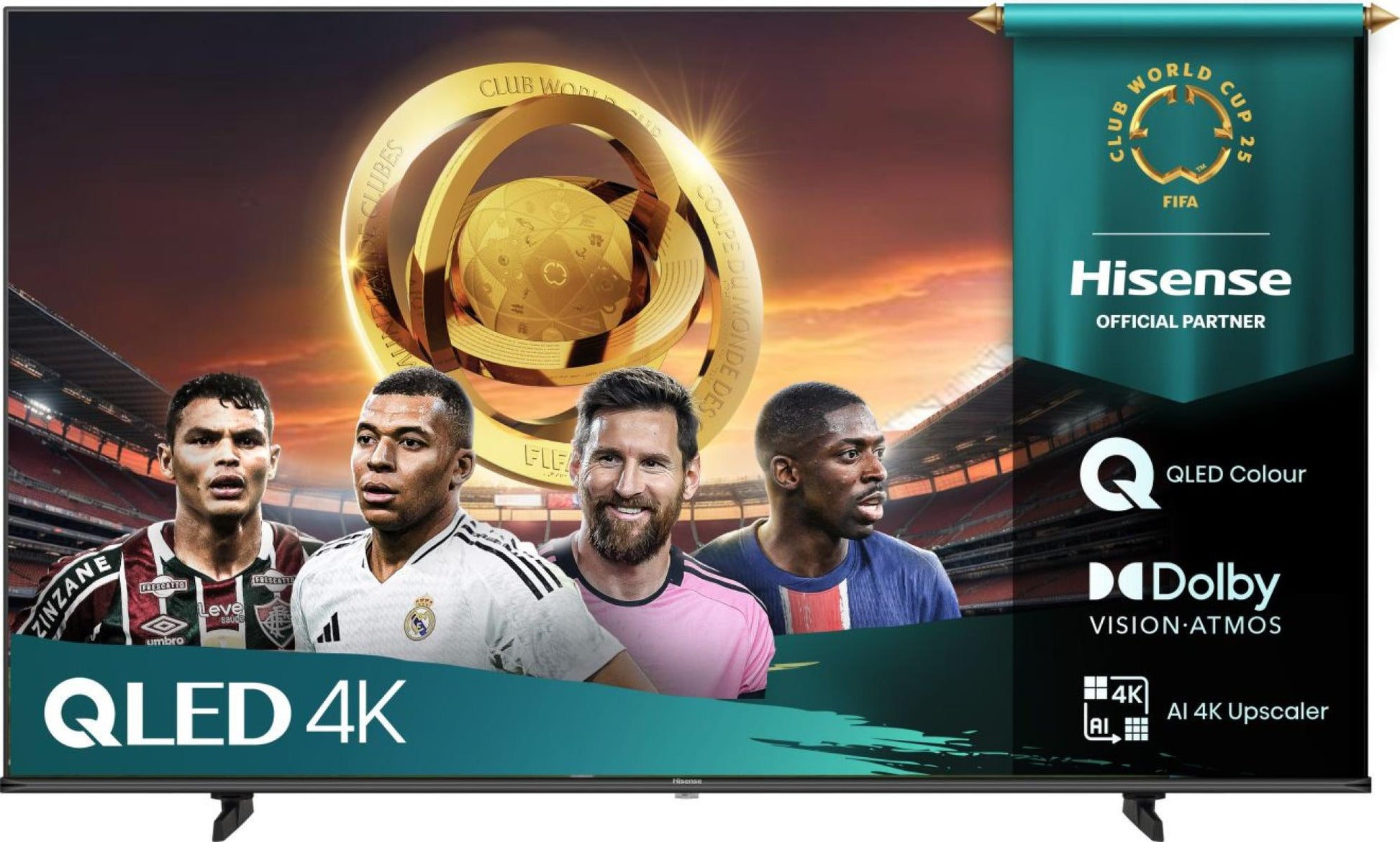 Hisense 58E77Q – 58" Fernseher – 4K UHD – QLED – VIDAA – 60 Hz – Dolby Vision