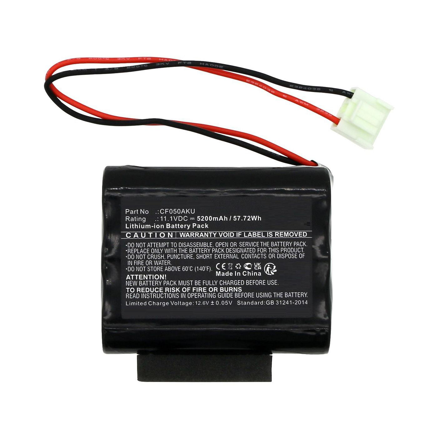 CoreParts Akku 57,72 Wh – für ORCA Vacuum
