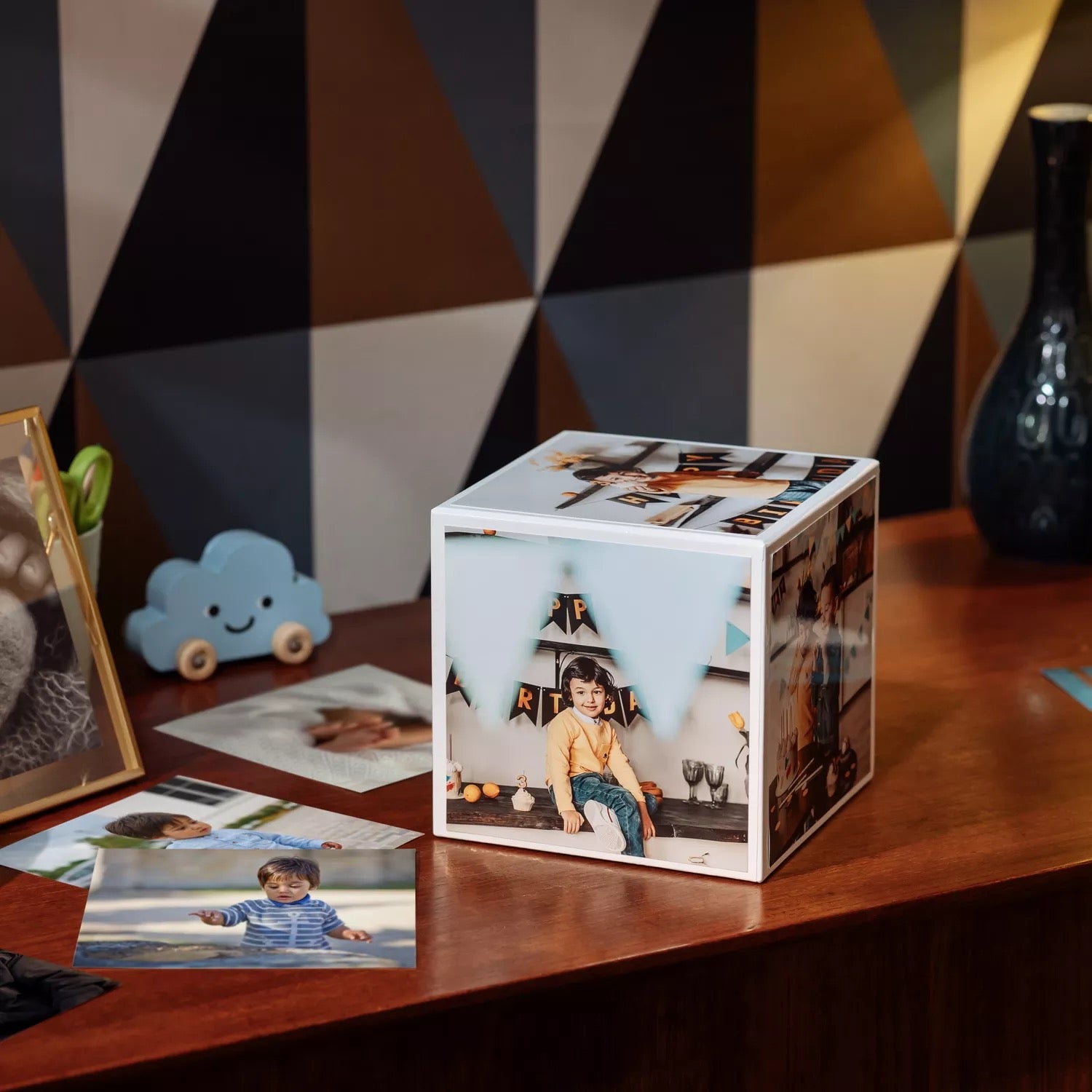 Canon Photo Cube Creative Papier-Set – glänzend, 127 × 127 mm, 40 Blatt – für Canon PIXMA/MAXIFY