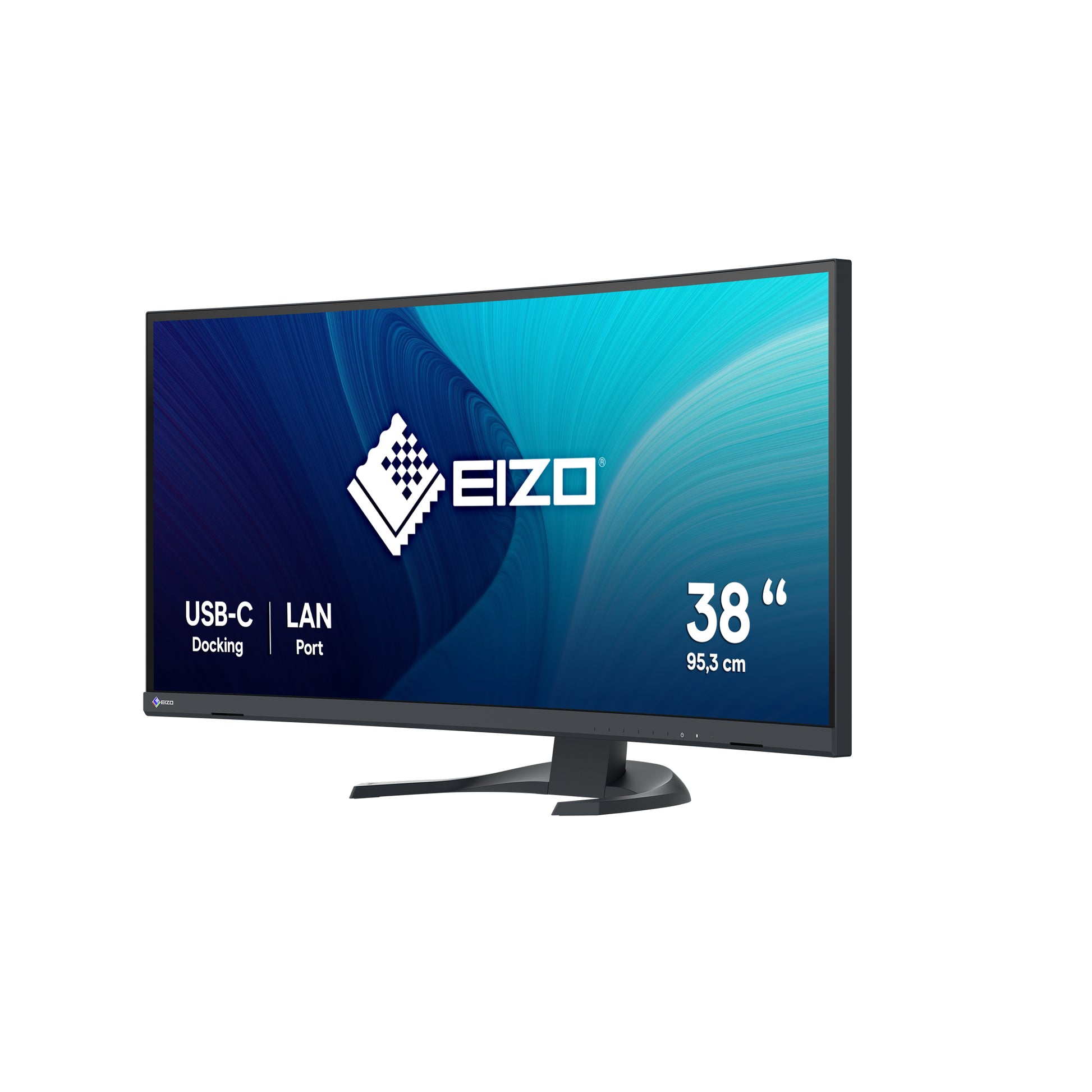EIZO EV3851X – 37,5" Curved, 3840 × 1600 (UWQHD+), IPS, USB-C 94 W, KVM, LAN