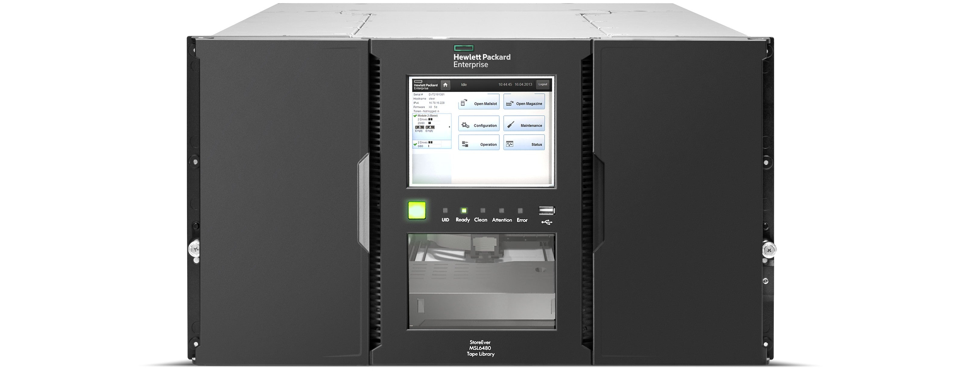 HPE StoreEver Library MSL6480 – Skalierbares Basismodul, LTO