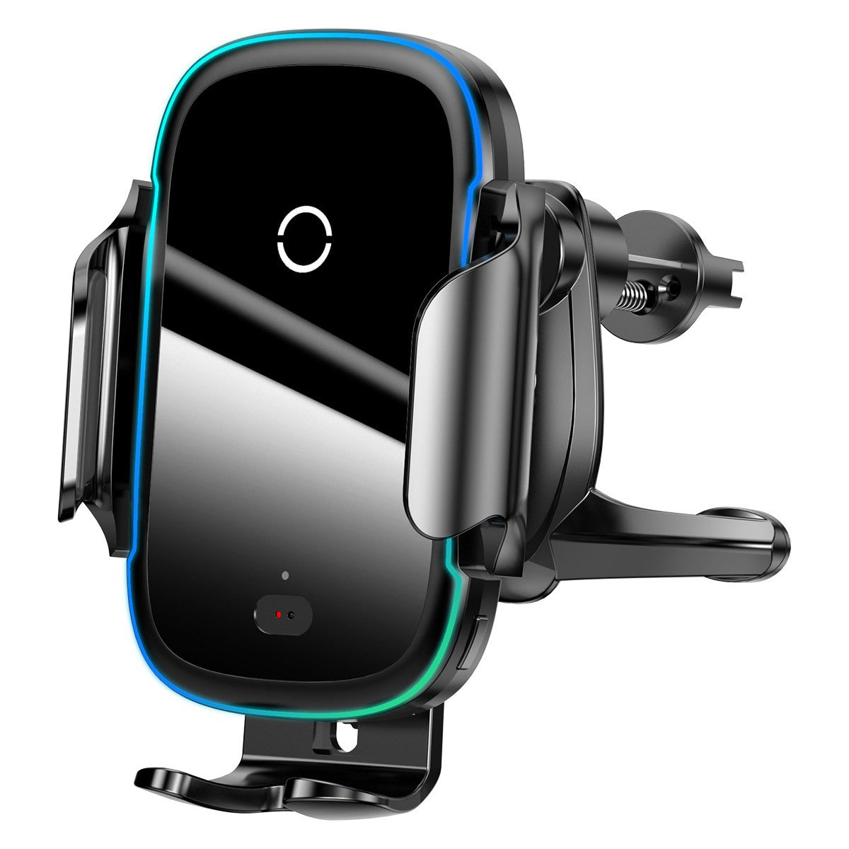 Baseus Qi-Auto-Halterung – 15 W, Auto-Klemmung (IR), für alle Qi-fähigen Smartphones, Lüftungsgitter/Dashboard