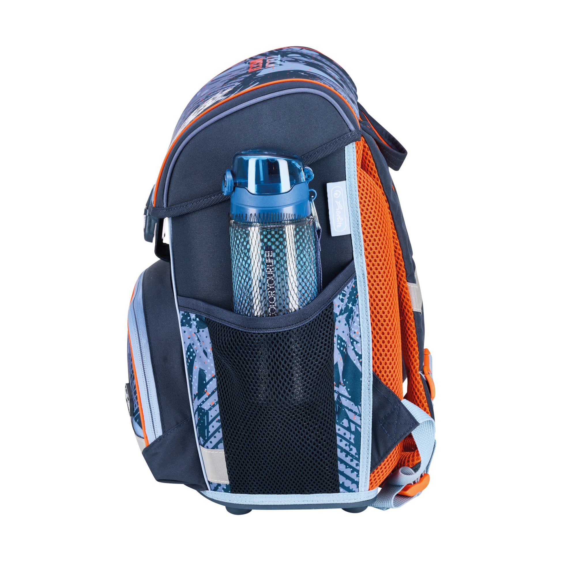 Herlitz Loop Plus – Schulrucksack-Set, Tech Mech, 17 l, 31×37×22 cm