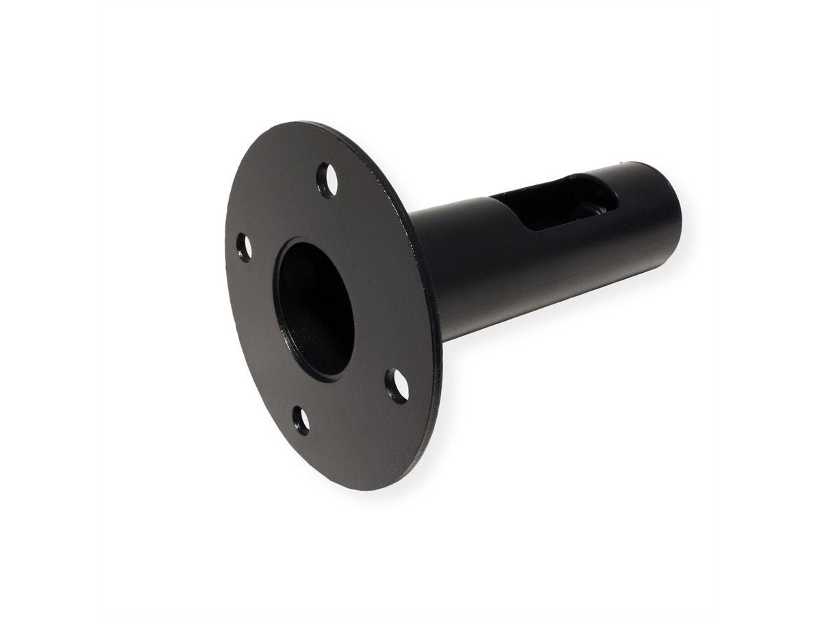 ROLINE POS-Halterung, Schraubbefestigung, 360°/±45°, für Geräte 70–110 mm Breite, bis 166 mm Länge, Schwarz