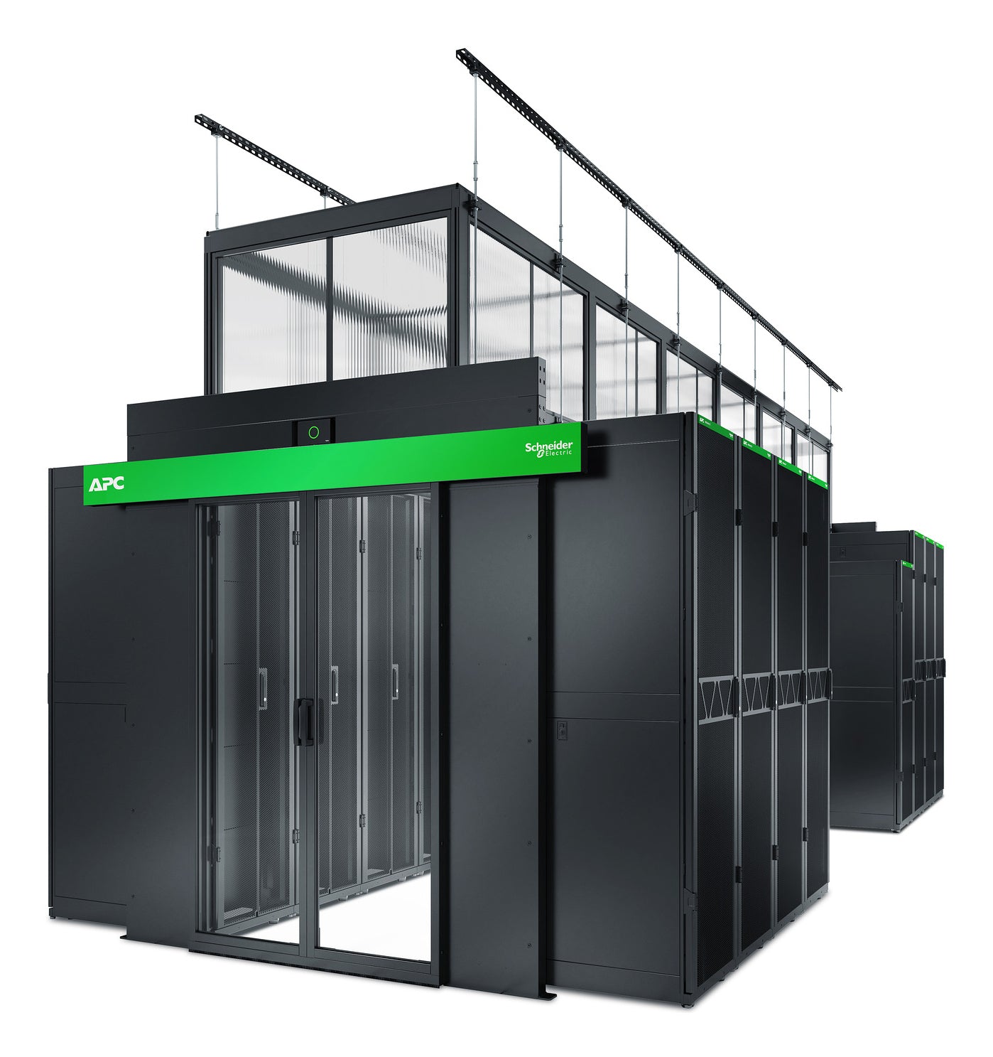 APC Regal-Schienenset – Länge 1'500 mm, Schwarz, 4 Stk., für NetShelter Aisle Containment