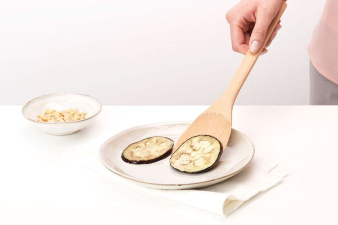 Brabantia 3-teiliges Kochlöffel-Set, 33,5 cm, Buche, Braun