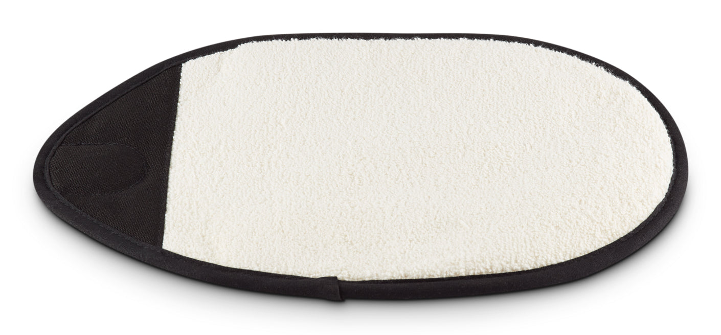 Le Creuset Topflappen, 20 × 32 × 1 cm, Baumwolle, Schwarz