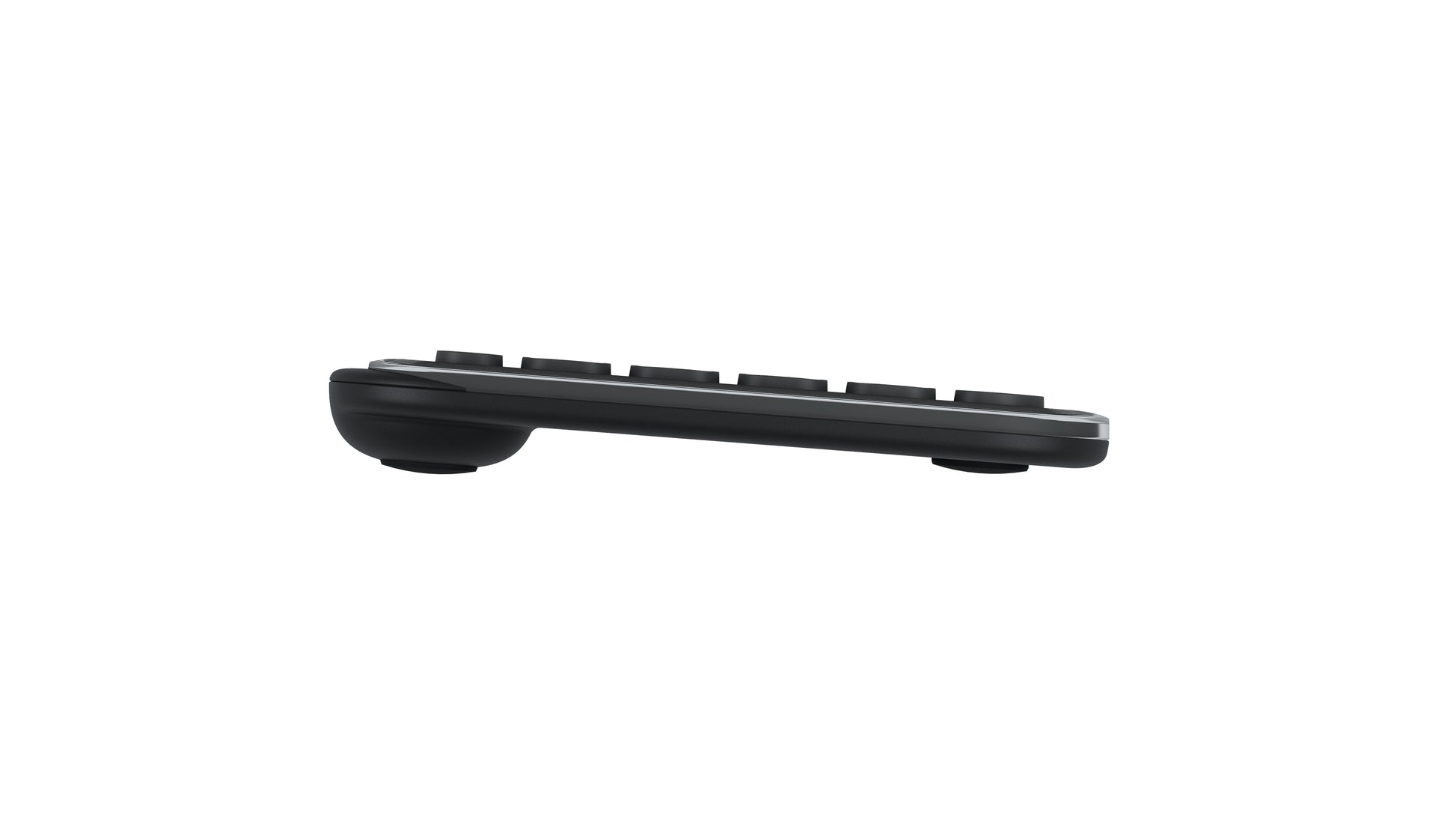 Logitech POP Icon Keys – Mini Tastatur – Schere – Bluetooth – QWERTY (IT) – ohne Ziffernblock – Graphit