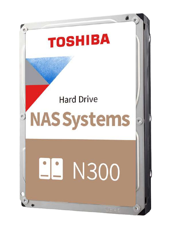 Toshiba N300 – 12 TB 3,5" SATA HDD, 7200 U/min, 512 MB Cache
