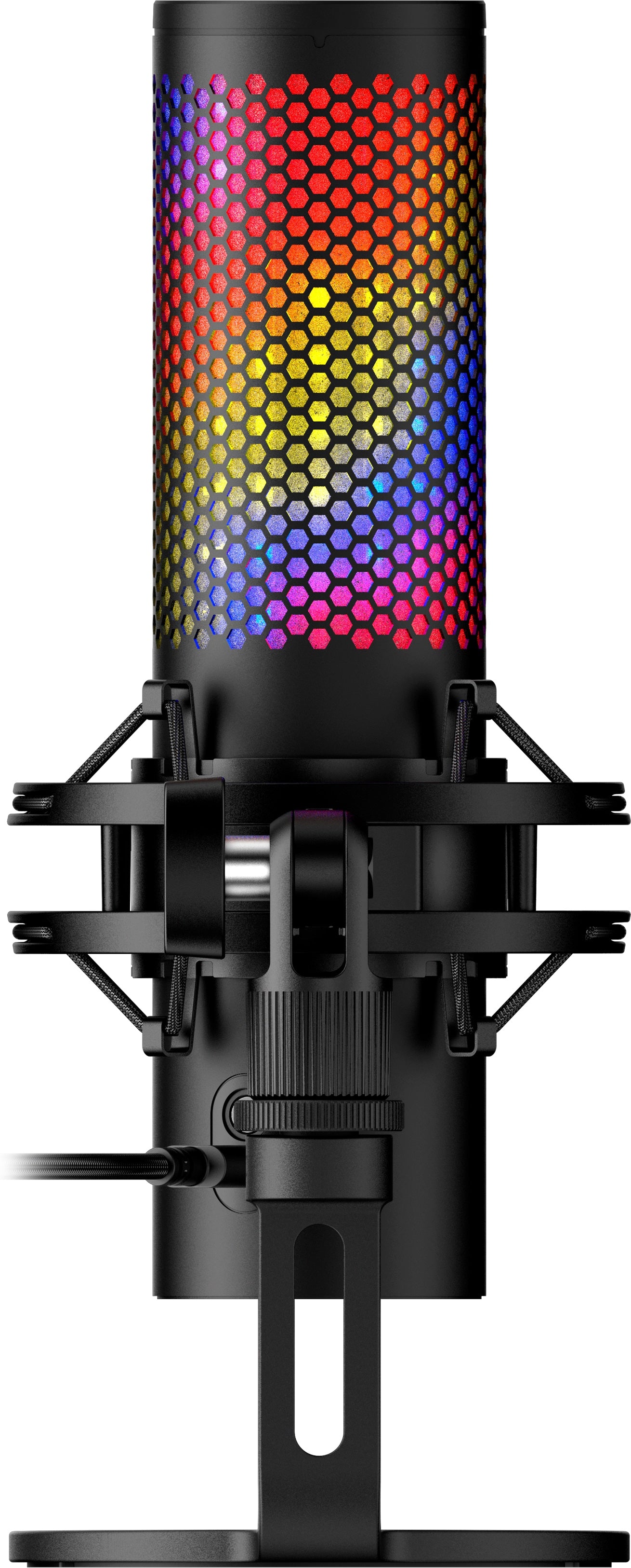 HyperX Quadcast 2 S Tischmikrofon – USB, Kabelgebunden, 20–20'000 Hz, 90 dB, Schwarz