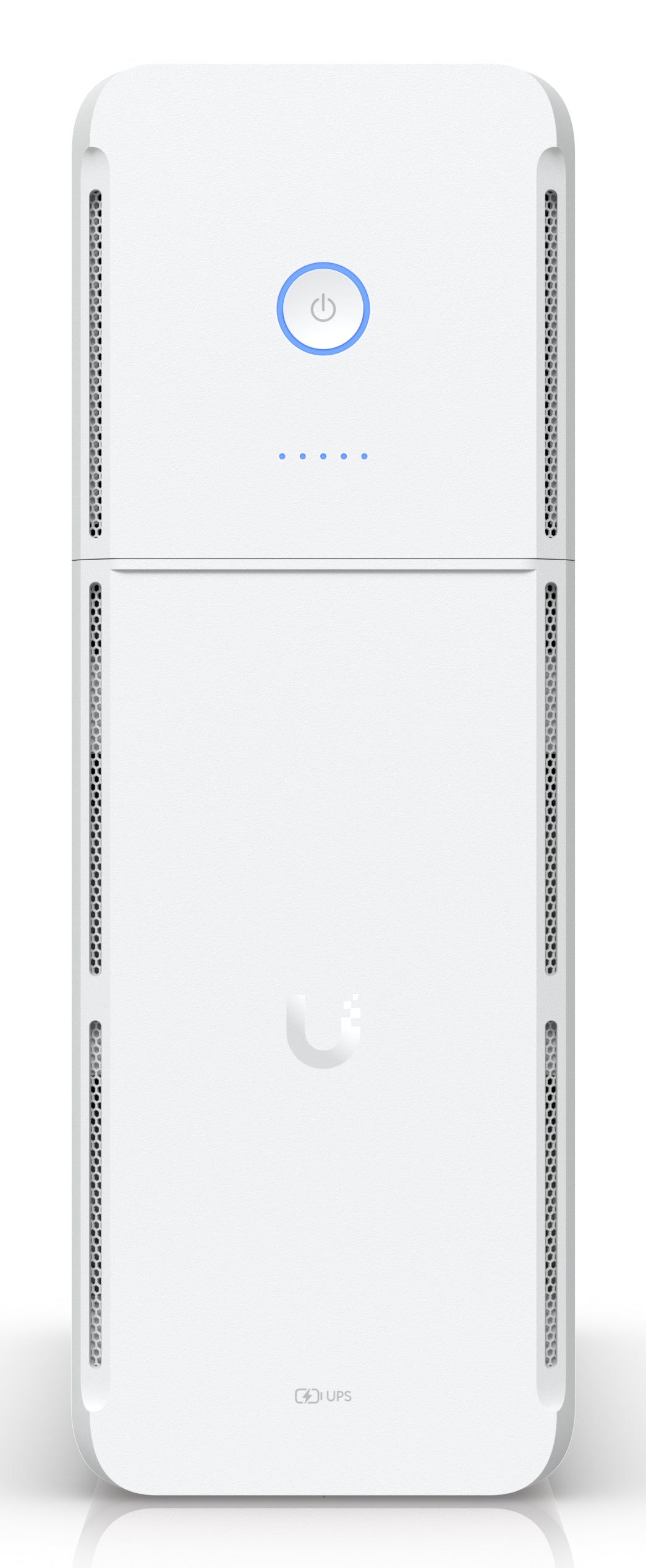 Ubiquiti UniFi UPS Tower USV 1,5 kVA/1000 W Line-Interaktiv – Desktop – C13×10, Eingang NEMA 5-15P – Weiss
