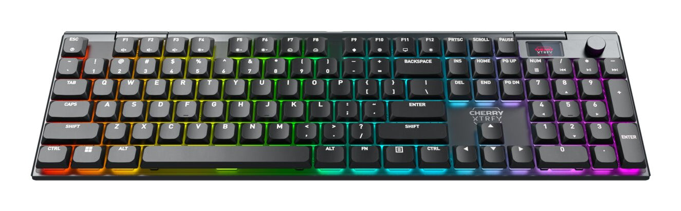 CHERRY XTRFY MX 10.1 Wireless – Gaming-Tastatur – mechanisch, RGB – Bluetooth & 2,4 GHz – QWERTY (US-INT)
