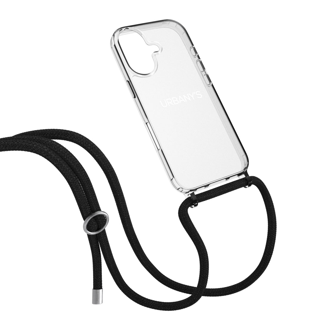 Urbany's Necklace-Hülle – für Apple iPhone Air – schwarz – mit Kordel