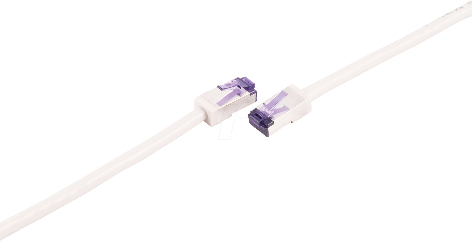 Flexline FL31-28100 Patchkabel – Cat6a S/FTP, 0,5 m, Grau, RJ-45