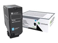 Lexmark Toner – cyan, 10000 Seiten