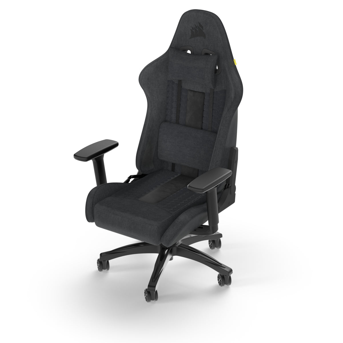Corsair T100 Stoff Grau – 2D Armlehne
