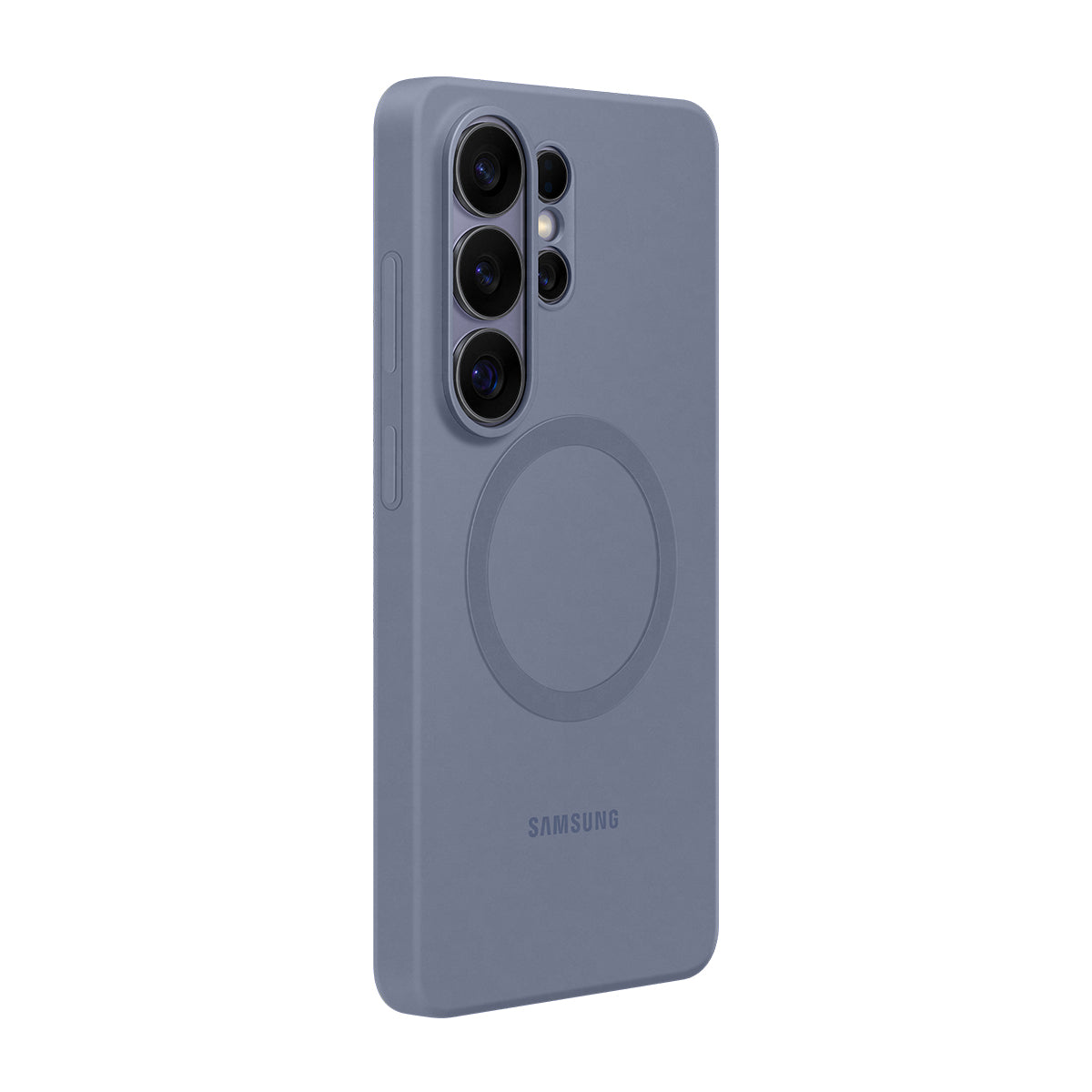 Samsung Backcover – für Samsung S26, MagSafe, Silikon, Nachtviolett