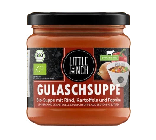 Little Lunch Bio Rindsgulaschsuppe Dose – 350 g