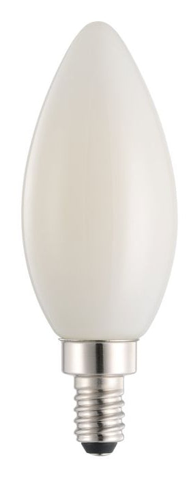 EGLO LED-Leuchtmittel E14 Kerze – 470 lm, 2,2 W, Warmweiss 2700 K – 3 Stk., Mattes Glas