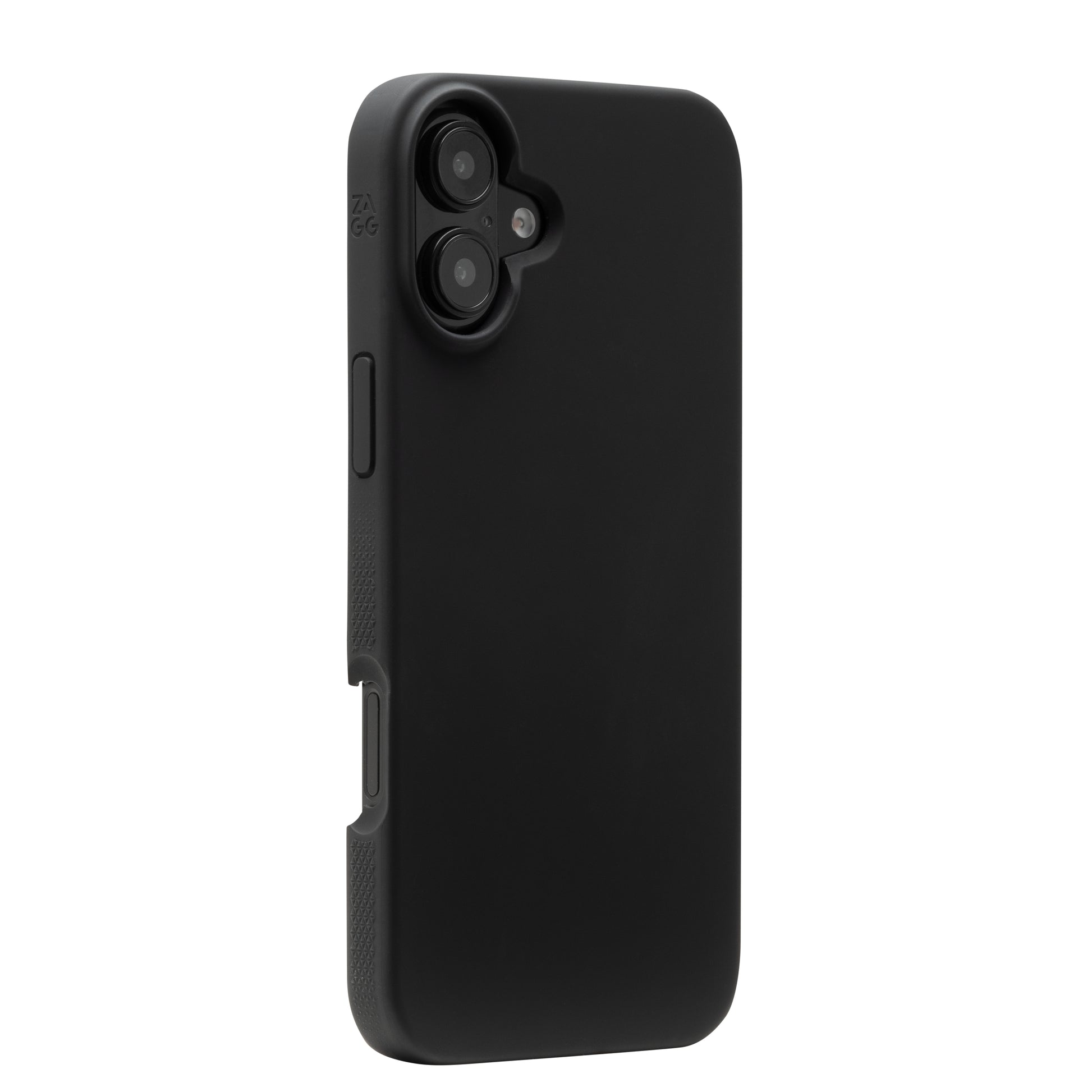 ZAGG Backcover Manhattan – für Apple iPhone 16 Plus – schwarz – Snap-/Lock-Verschluss