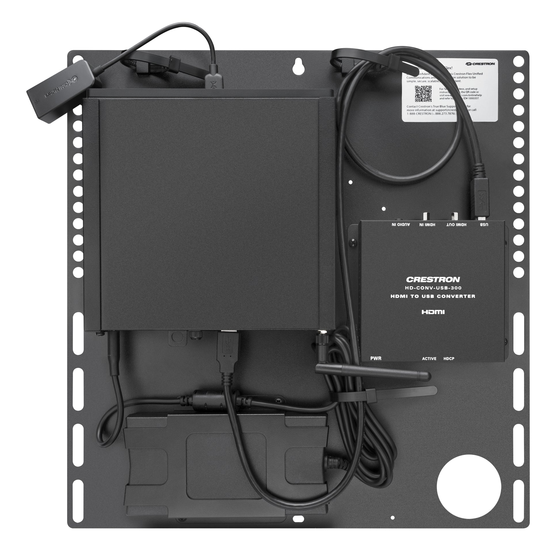 Crestron UC-ENGINE-BRKT-T-UPGRD – Upgrade für Microsoft Teams Rooms, Schwarz