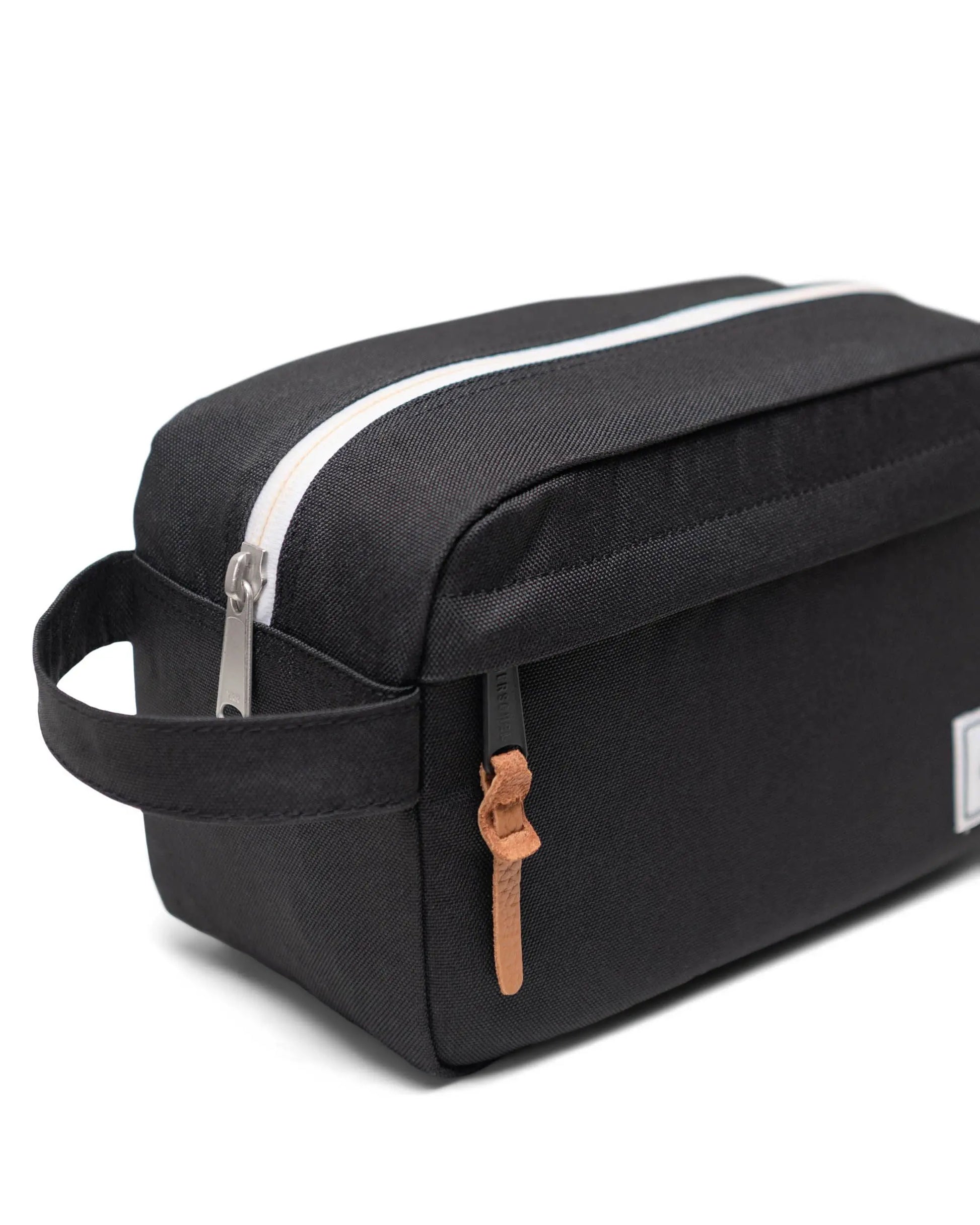 Herschel Kulturbeutel – wasserfest, Reissverschluss – 5 l – schwarz, Polyester