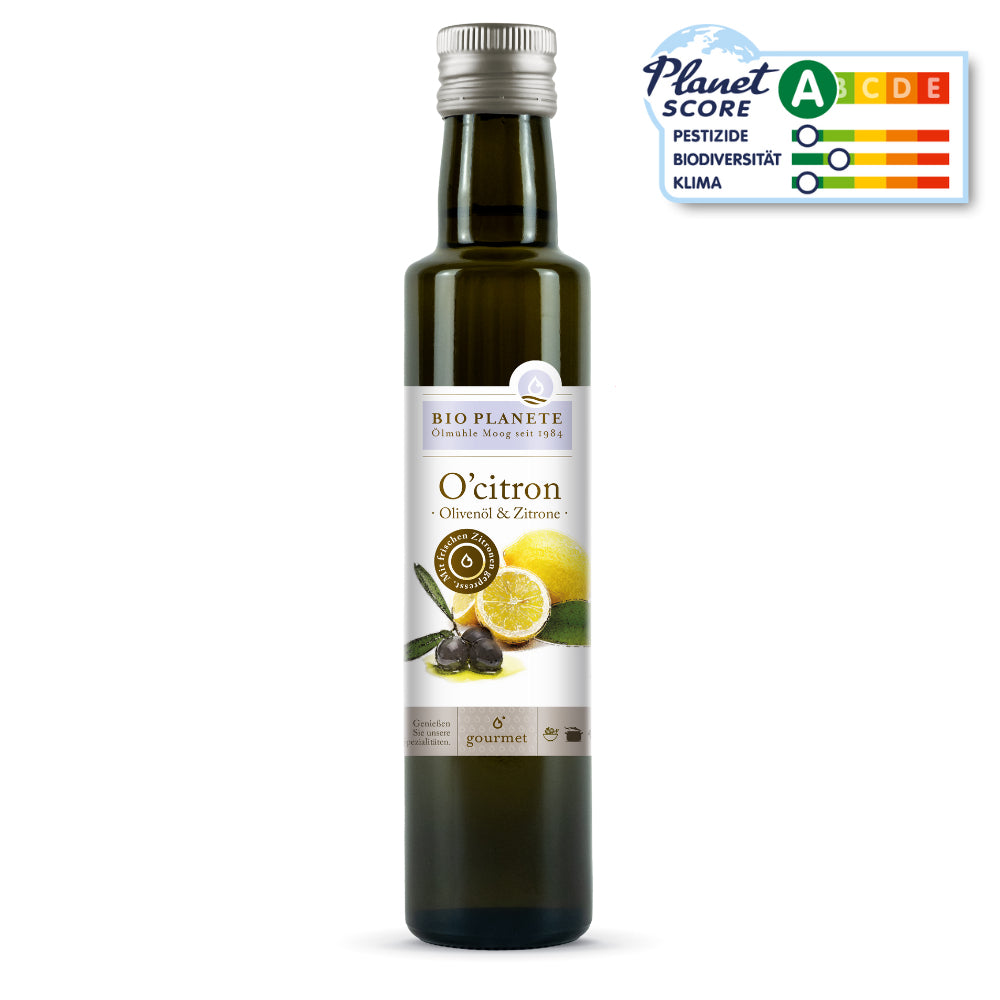 BIO PLANÈTE Olivenöl Zitrone – 250 ml