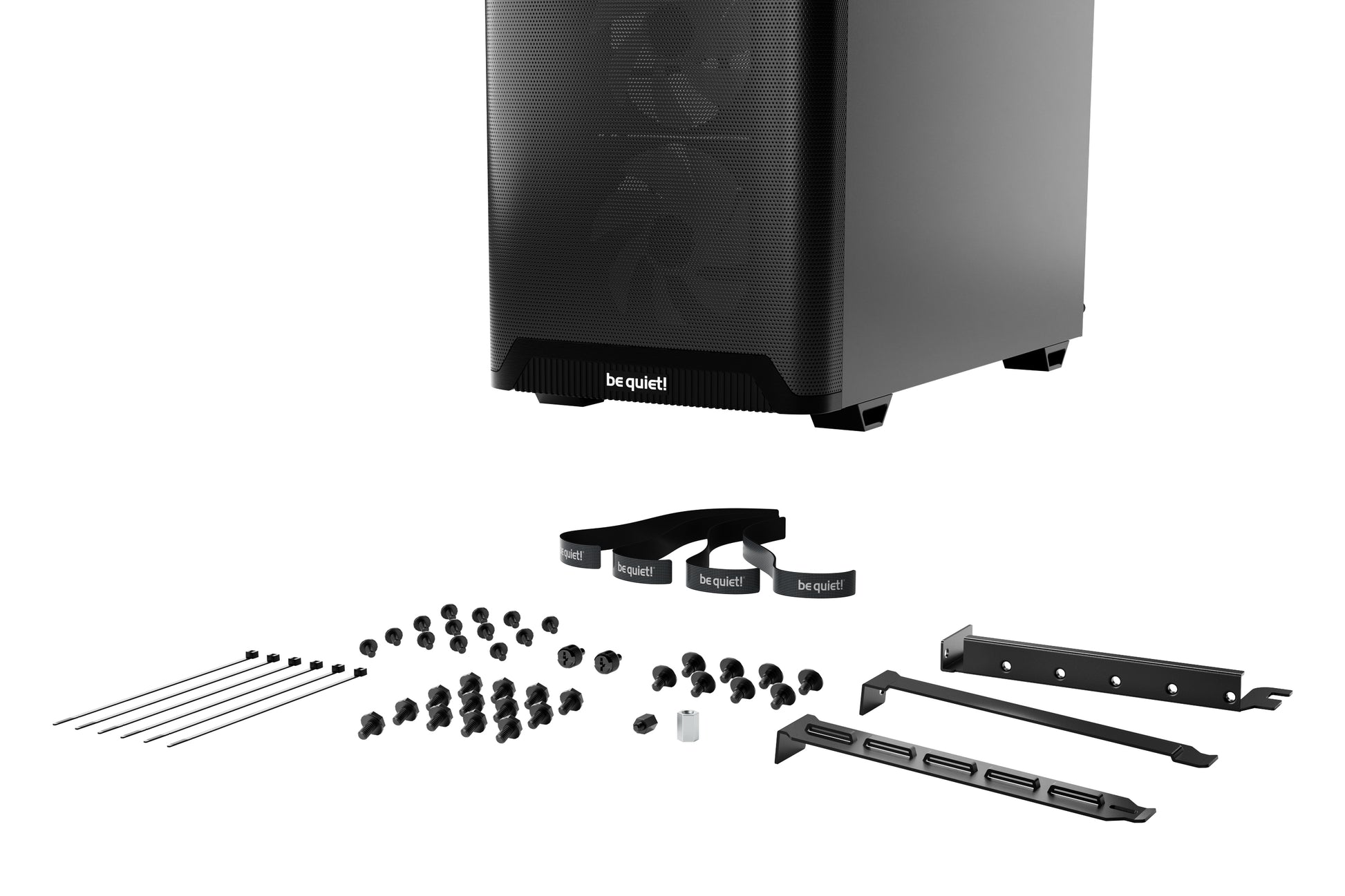 be quiet! be quiet Pure Base 501 LX – Midi-Tower – Schwarz, ATX, Seitenfenster (Glas), 3×120 mm vorne, 1×140 mm hinten