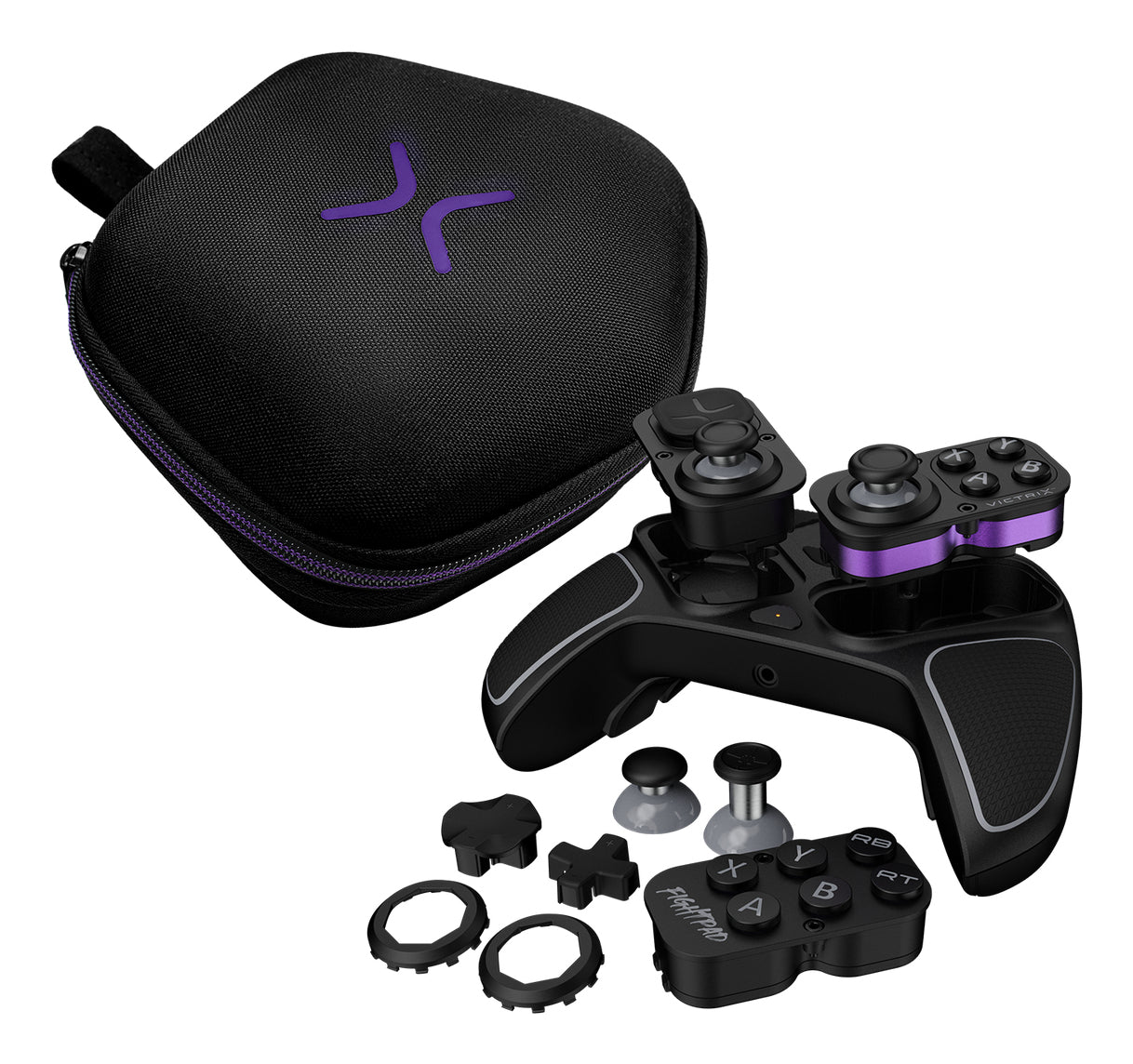 Turtle Beach Victrix Pro BFG Reloaded – Gamepad – USB + RF + Bluetooth, für Xbox & PC, Schwarz