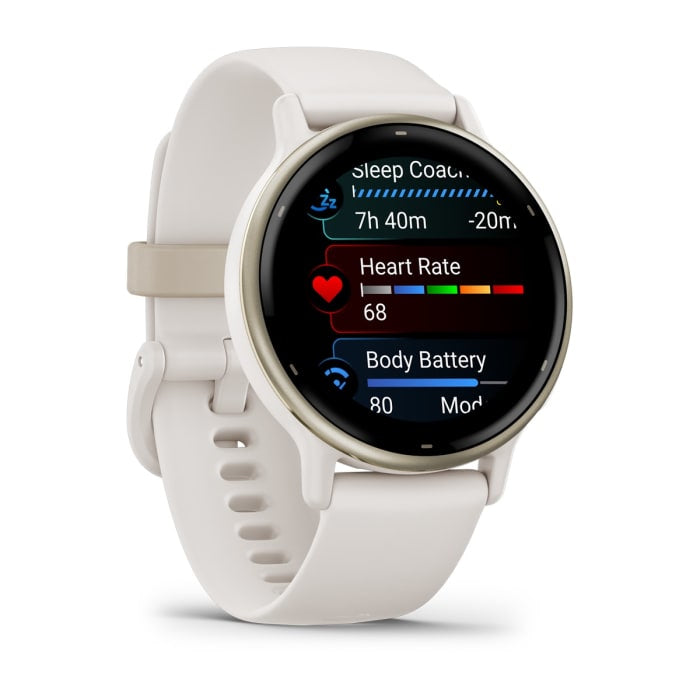 Garmin Vivoactive 5 – GPS-Smartwatch – 42,2 mm, 1,2", GPS, Bluetooth, AMOLED, Gorilla-Glas, 50 m