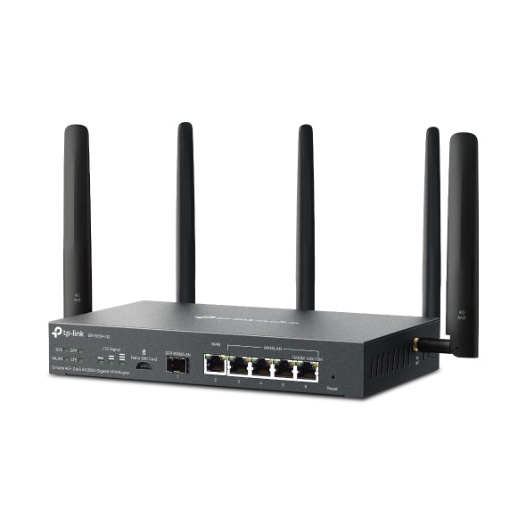 TP-Link ER706W-4G WLAN-Router – Wi-Fi 6 (AX3000), Dual-Band, 6× Gigabit