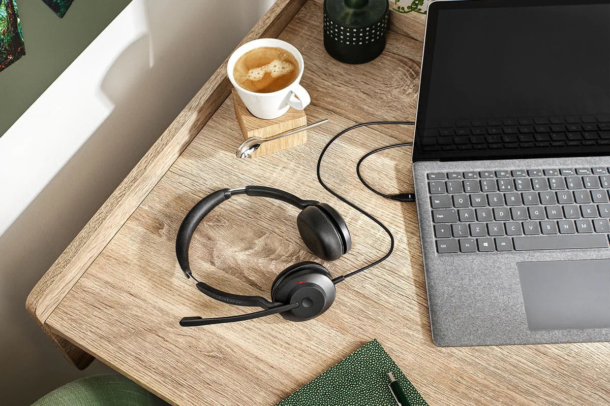 Jabra EVOLVE2 30 SE – Duo Headset – USB‑C – für Softphone