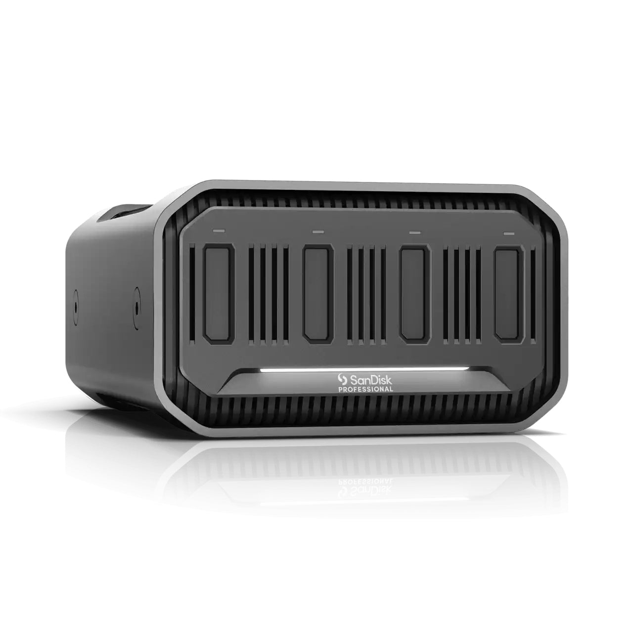 SanDisk Professional Pro Blade Station – 4-Bay SSD-Gehäuse – 2×Thunderbolt 3 (40 Gbit/s), 4×M.2 NVMe
