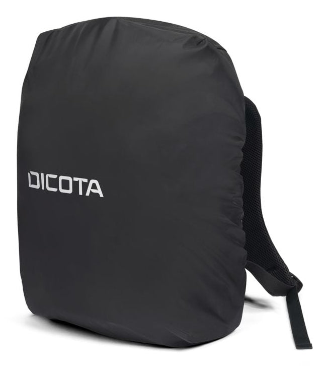 DICOTA Rucksack-Regenschutz – wasserabweisend – bis 40,6 cm (16") – schwarz – Polyester
