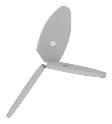 BergHOFF Leo – Untersetzer Ø 24 × 0,7 cm, Silikon, Grau, Magnetisch, Zusammenklappbar
