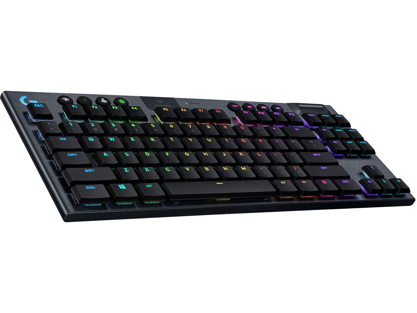 Logitech G G915 TKL – Gaming-Tastatur TKL – Mechanisch – Bluetooth & 2,4 GHz (USB-A Empfänger) – RGB