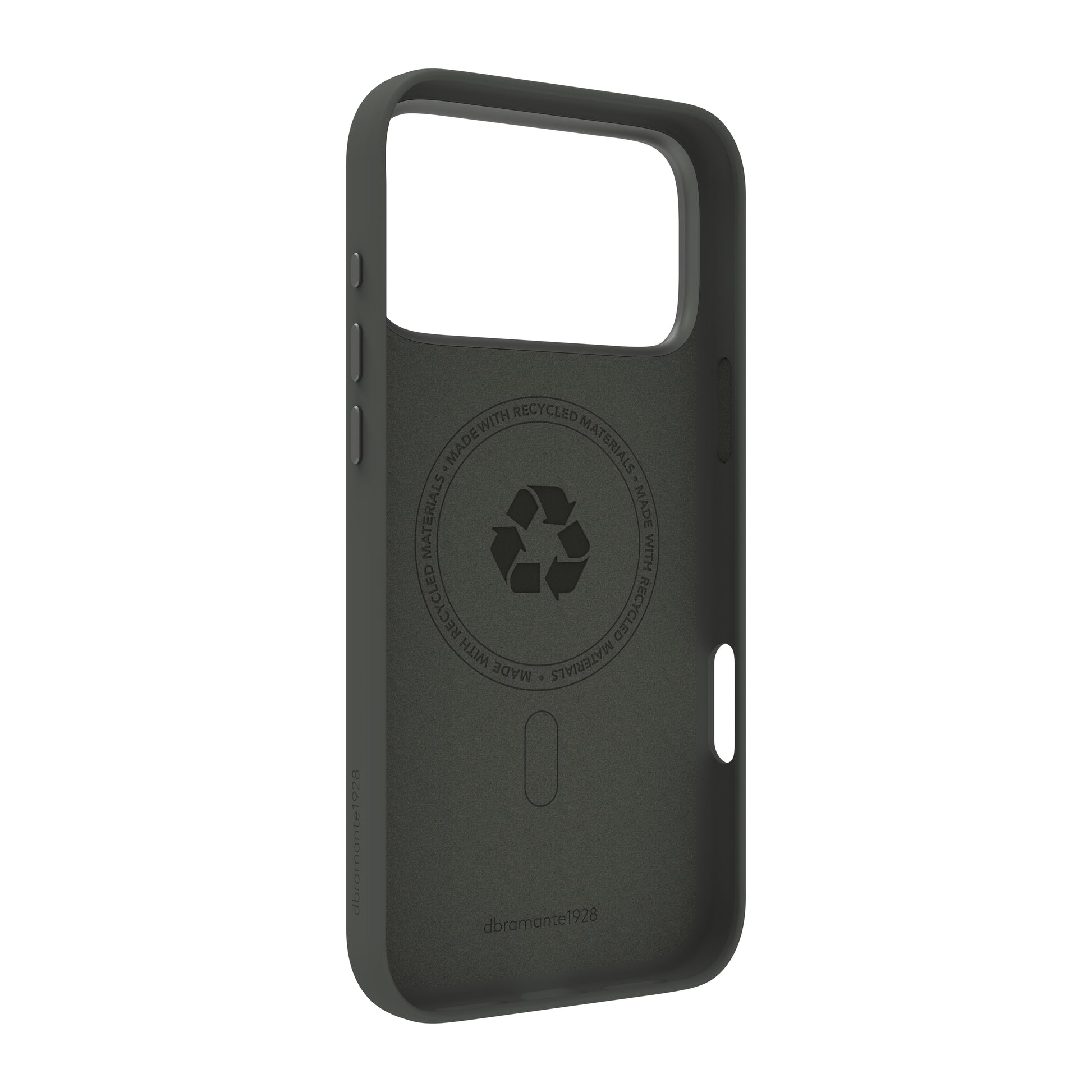 dbramante1928 Roskilde MS Kick ICON Backcover – für Apple iPhone 17 Pro Max, Dunkelgrau, bis 1,2 m sturzsicher
