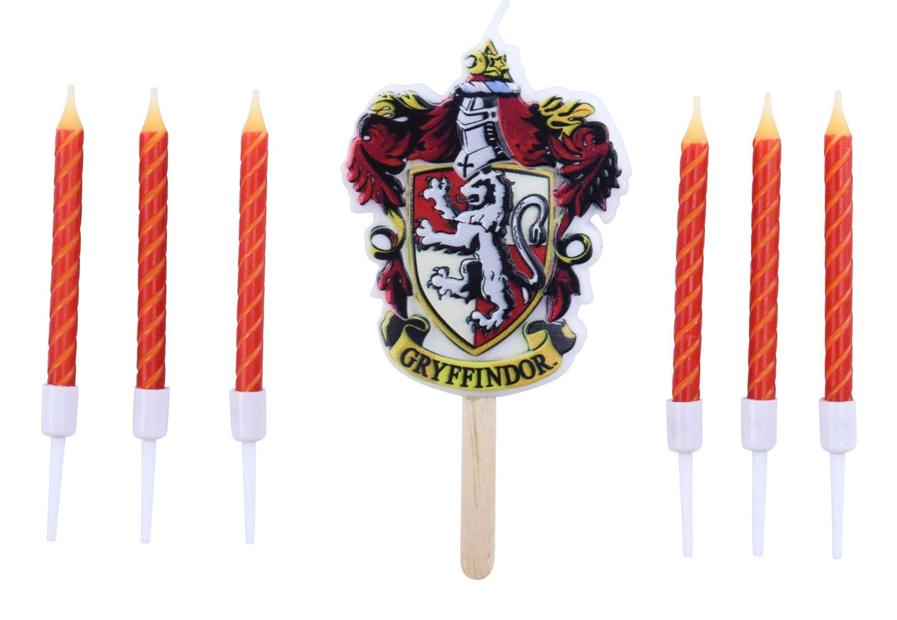 PME Harry Potter Geburtstagskerzen – Grün – 7 cm – Kunststoff – 7 Stk