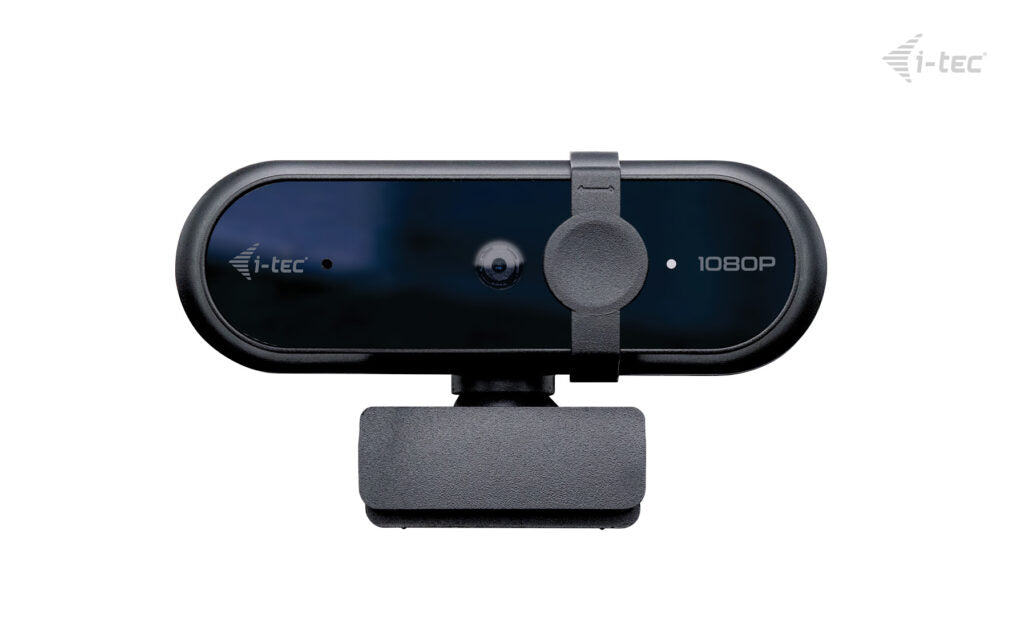 i-tec SOLOMON 100 Webcam – Full HD 1080p, 30 fps, USB – Schwarz